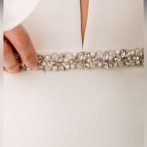 Amborella Shannon Bridal belt ivory